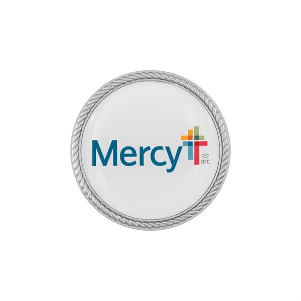 NFC Challenge Coin w/ Rope Border (1.75") - NFC Challenge Coin w/ Rope Border (1.75") - Image 6 of 6