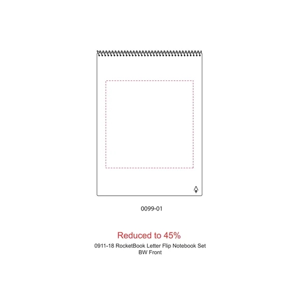 Rocketbook Letter Flip Notebook Set - Rocketbook Letter Flip Notebook Set - Image 1 of 30