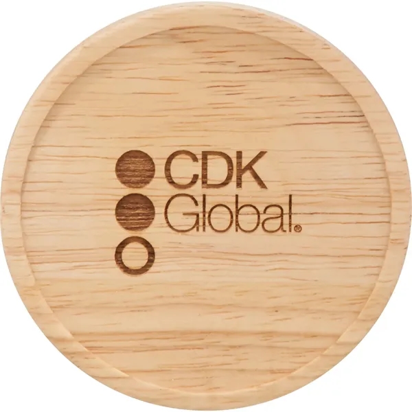 Hearth Ceramic Mug FSC®100% Wood Lid/Coaster 15oz - Hearth Ceramic Mug FSC®100% Wood Lid/Coaster 15oz - Image 6 of 18