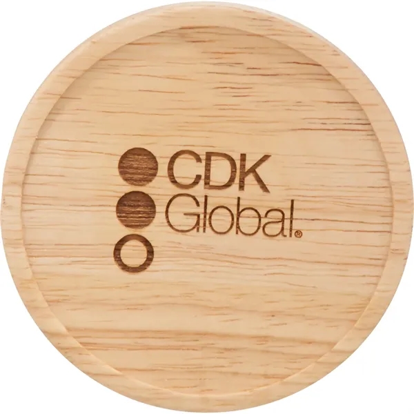 Hearth Ceramic Mug FSC®100% Wood Lid/Coaster 15oz - Hearth Ceramic Mug FSC®100% Wood Lid/Coaster 15oz - Image 15 of 18