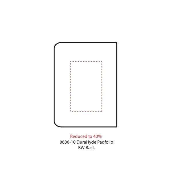 FSC® Mix Executive DuraHyde Zippered Padfolio - FSC® Mix Executive DuraHyde Zippered Padfolio - Image 3 of 22