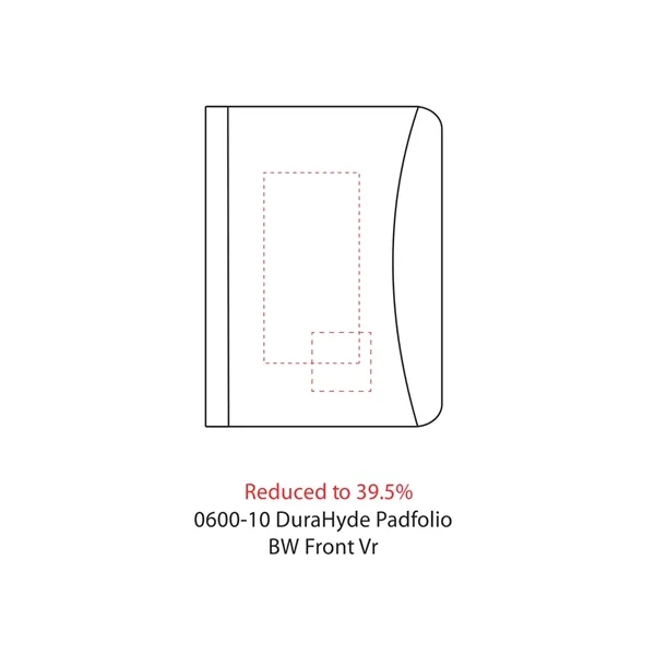 FSC® Mix Executive DuraHyde Zippered Padfolio - FSC® Mix Executive DuraHyde Zippered Padfolio - Image 5 of 22