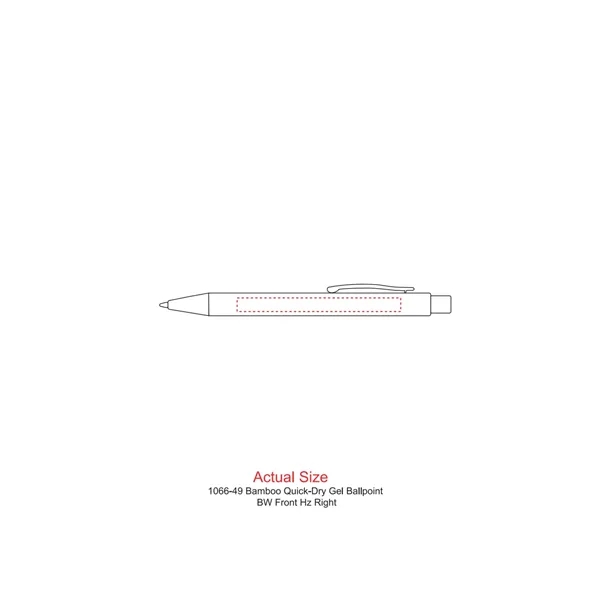 Bamboo Quick-Dry Gel Ballpoint - Bamboo Quick-Dry Gel Ballpoint - Image 1 of 3