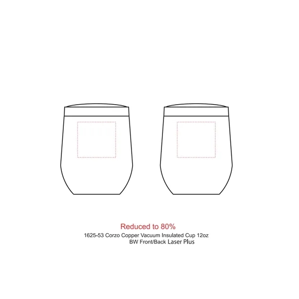 Corzo Copper Vacuum Insulated Cup 12oz - Corzo Copper Vacuum Insulated Cup 12oz - Image 7 of 29