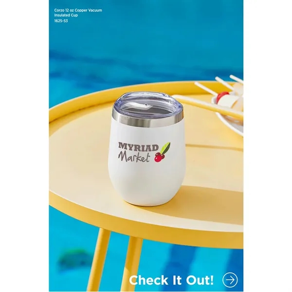 Corzo Copper Vacuum Insulated Cup 12oz - Corzo Copper Vacuum Insulated Cup 12oz - Image 17 of 29