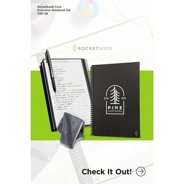 Rocketbook Core Executive Notebook Set - Rocketbook Core Executive Notebook Set - Image 7 of 31
