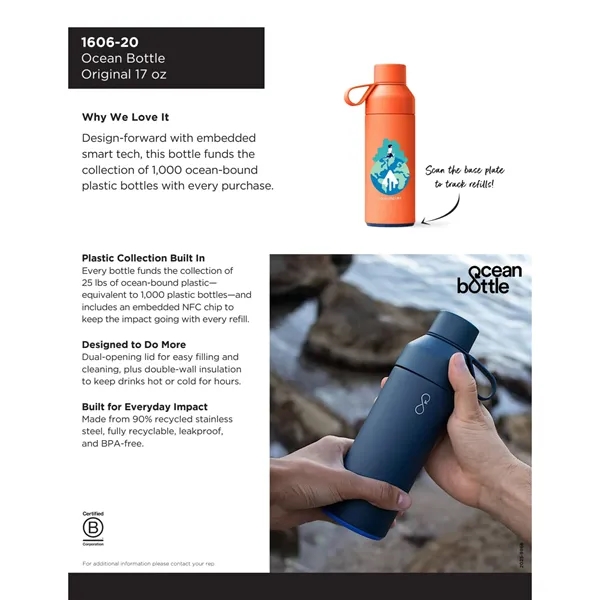 Ocean Bottle Original 500ml - Ocean Bottle Original 500ml - Image 5 of 56