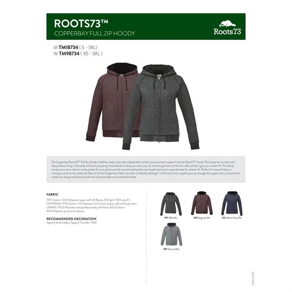 Men's COPPERBAY Roots73 FZ Hoody - Men's COPPERBAY Roots73 FZ Hoody - Image 1 of 30