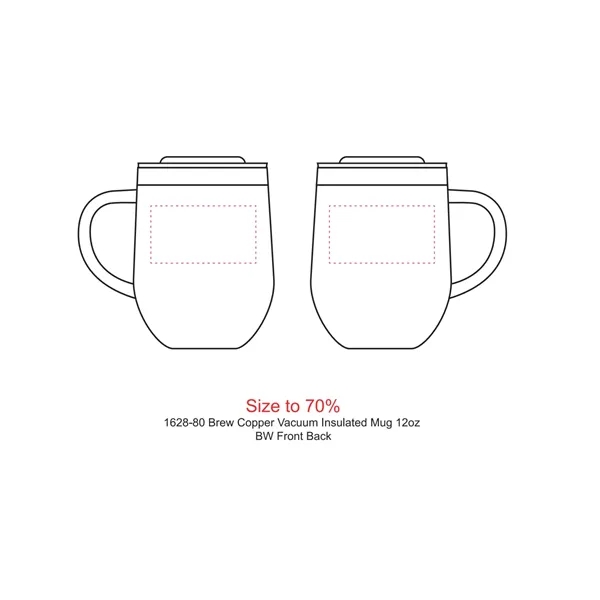 Brew Copper Vacuum Insulated Mug 12oz - Brew Copper Vacuum Insulated Mug 12oz - Image 1 of 17