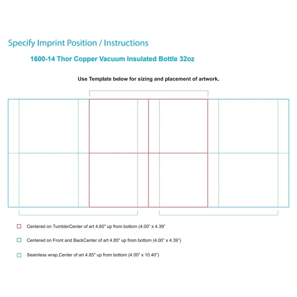 Thor Copper Vacuum Insulated Bottle 32oz - Thor Copper Vacuum Insulated Bottle 32oz - Image 1 of 18