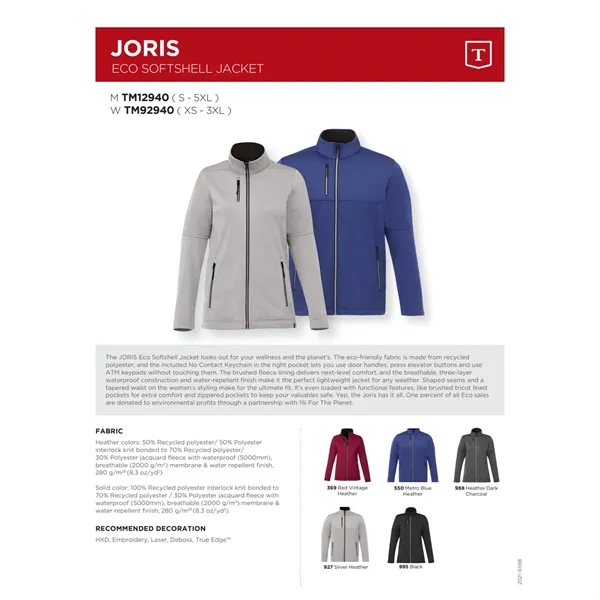 Women's JORIS Eco Softshell Jacket - Women's JORIS Eco Softshell Jacket - Image 1 of 30