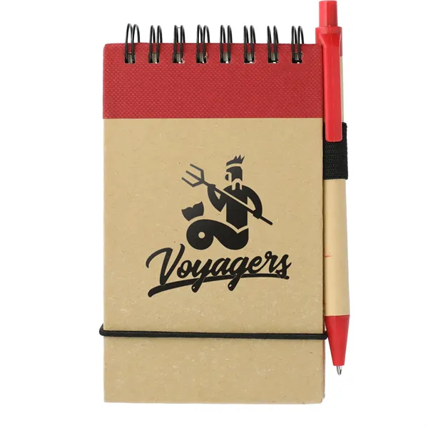 FSC® Mix 5" x 3" Recycled Jotter with Pen - FSC® Mix 5" x 3" Recycled Jotter with Pen - Image 0 of 29