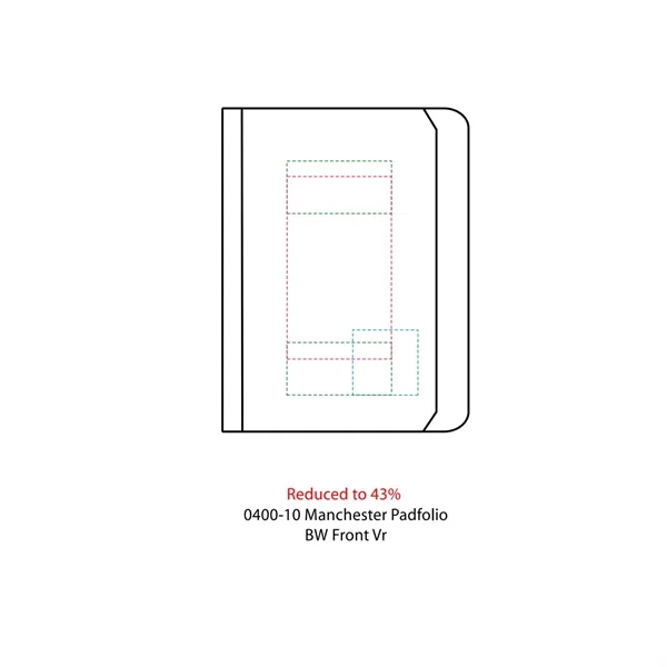 FSC® Mix Manchester Zippered Padfolio - FSC® Mix Manchester Zippered Padfolio - Image 1 of 4