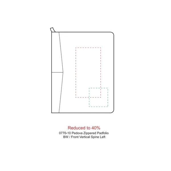 FSC® Mix Pedova™ Zippered UltraHyde Padfolio - FSC® Mix Pedova™ Zippered UltraHyde Padfolio - Image 1 of 21