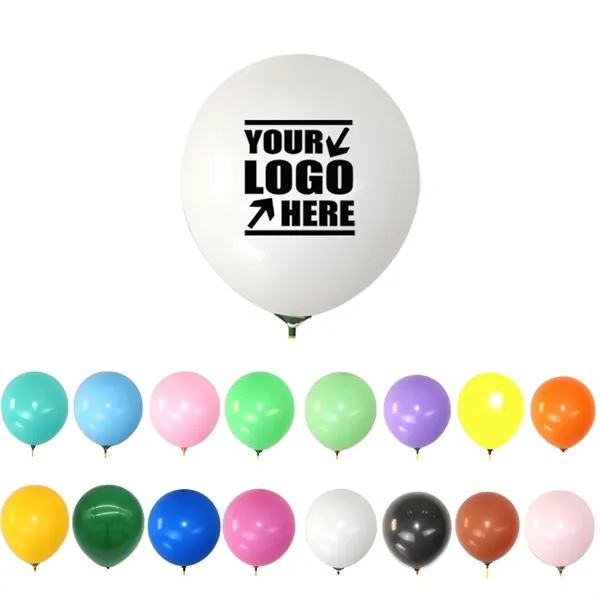 Rainbow Balloons 10 /12 Inch Multicolor Round - Rainbow Balloons 10 /12 Inch Multicolor Round - Image 0 of 4