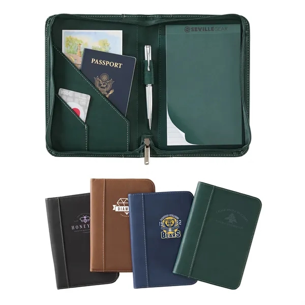 Jeffereson Zippered Jr. Padfolio (3 Colors)