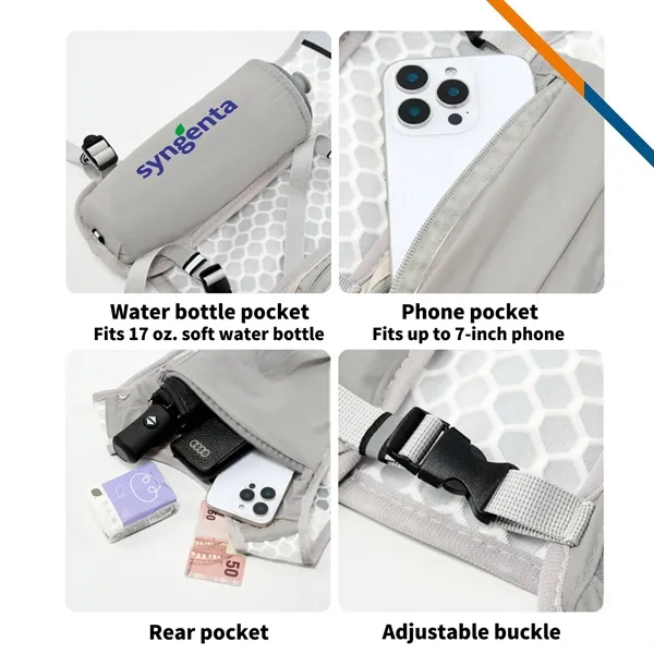 PaceSip Sport Hydration Vest - PaceSip Sport Hydration Vest - Image 1 of 12