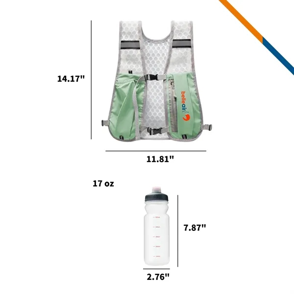 PaceSip Sport Hydration Vest - PaceSip Sport Hydration Vest - Image 2 of 12