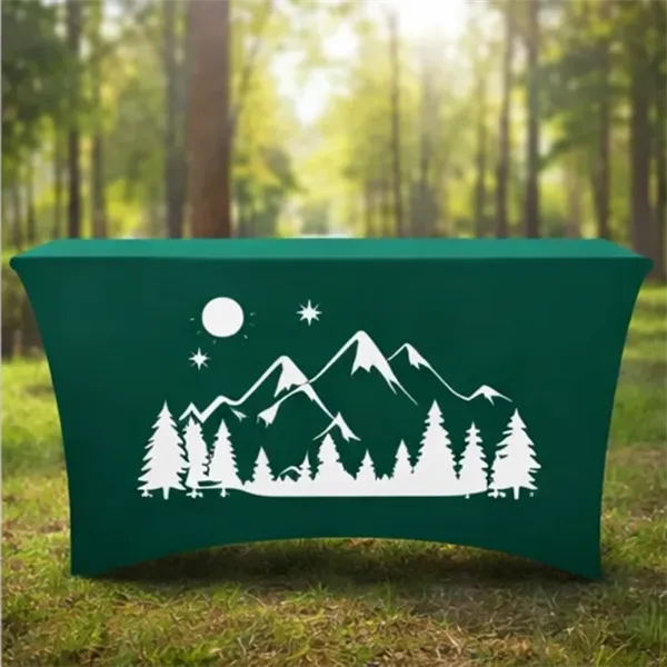 Stretch Table Cover - 3 sided  (6' x 2.5') - Stretch Table Cover - 3 sided  (6' x 2.5') - Image 0 of 6