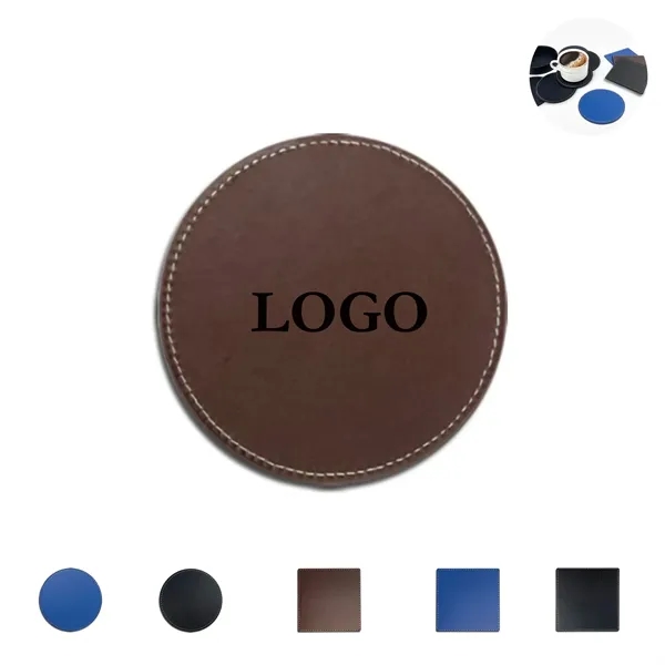 Leather Coaster - Leather Coaster - Image 0 of 6