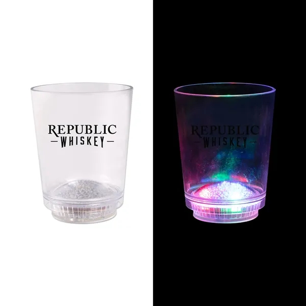 12 Oz 3 Light Plastic Rocks Cup