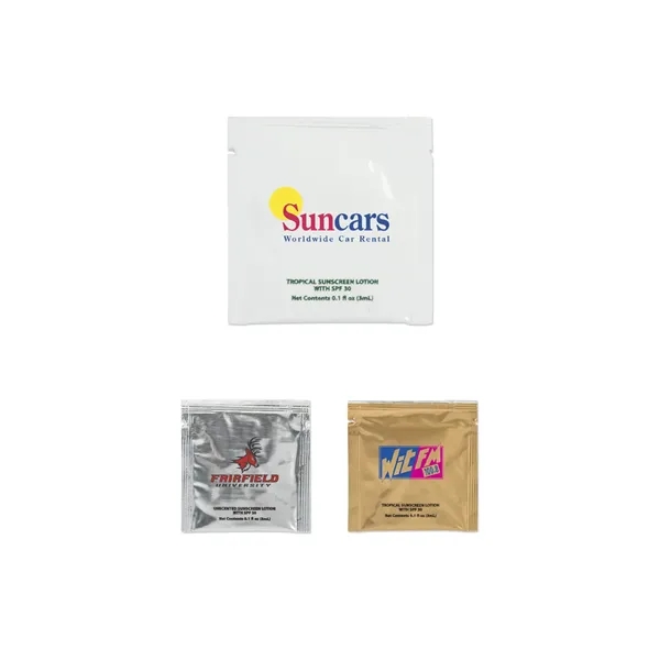 Sunscreen Packet