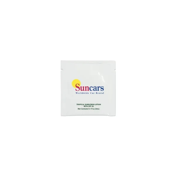 Sunscreen Packet