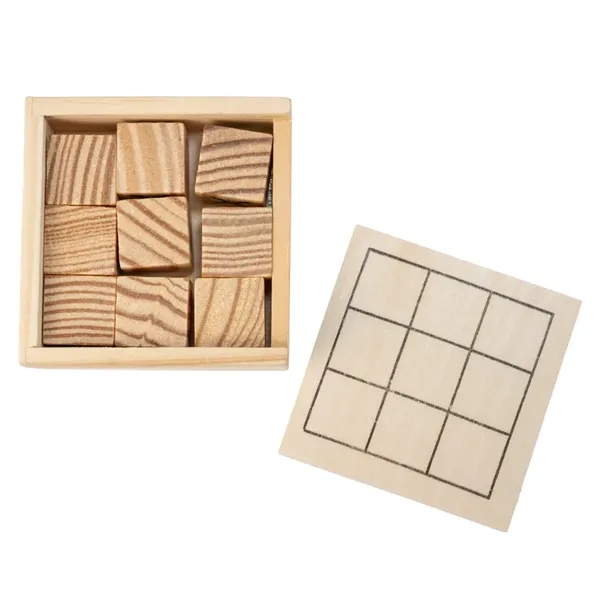 Wooden Tic-Tac-Toe