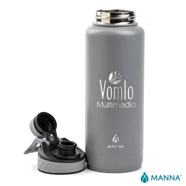 Manna™ Convoy 40 oz. Double Wall Steel Bottle - Manna™ Convoy 40 oz. Double Wall Steel Bottle - Image 17 of 18