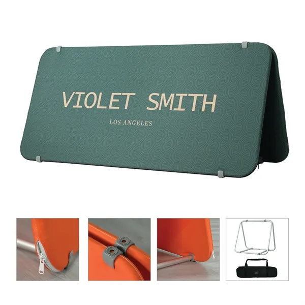 DisplaySplash A-Frame Fabric Floor Sign - 78" W x 37" H - DisplaySplash A-Frame Fabric Floor Sign - 78" W x 37" H - Image 8 of 15