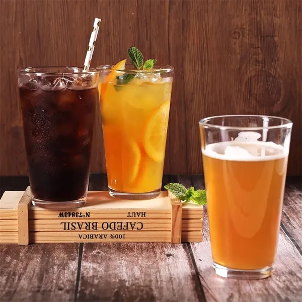 Pint Beer Glass 16oz - Pint Beer Glass 16oz - Image 4 of 4