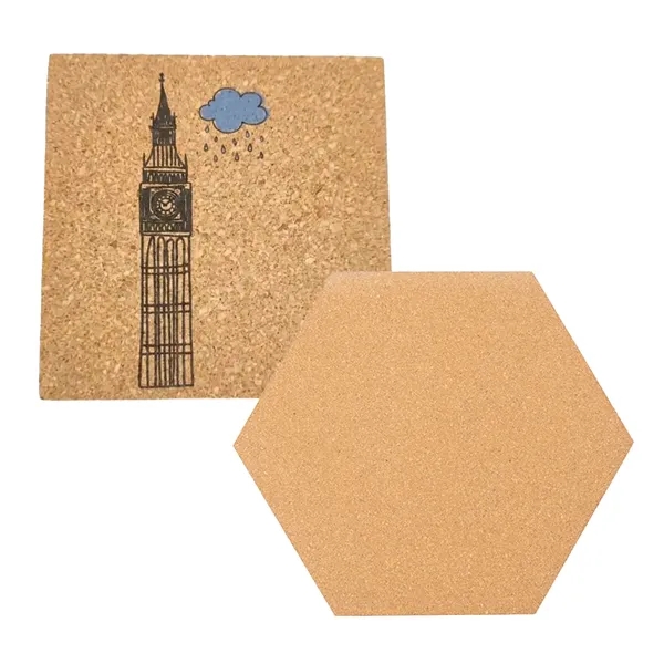 Eco-friendly Cork Coaster - Eco-friendly Cork Coaster - Image 0 of 9