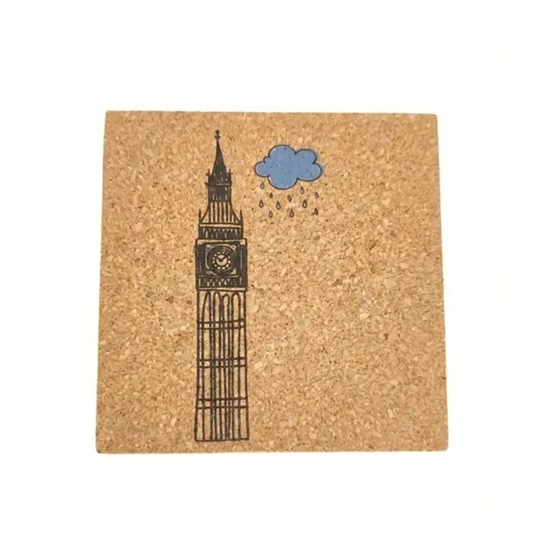 Eco-friendly Cork Coaster - Eco-friendly Cork Coaster - Image 1 of 9