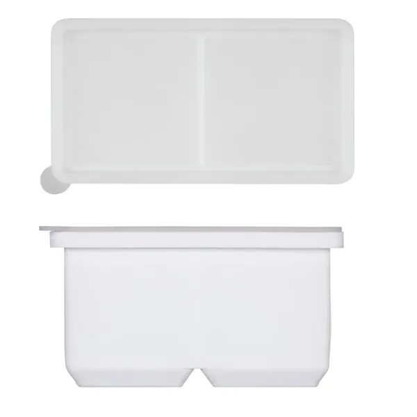 Custom Dual Silicone 2" Ice Cube Mold Tray