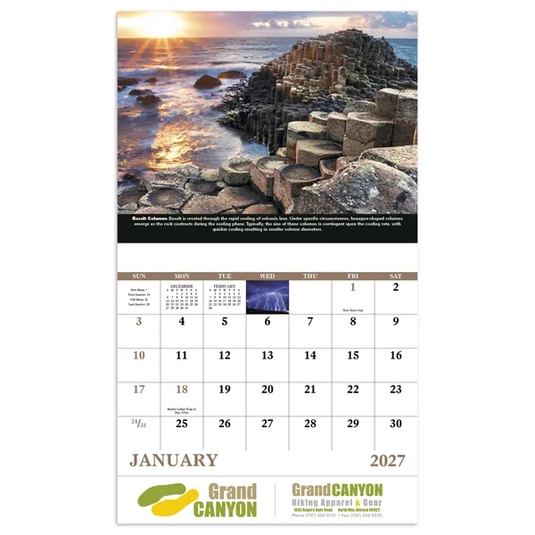 Good Value™ The Power of Nature - Stapled Calendar - Good Value™ The Power of Nature - Stapled Calendar - Image 10 of 31