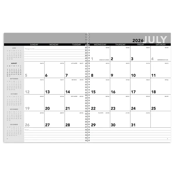 Triumph® Calendars Academic Year Desk Planner with Custom... - Triumph® Calendars Academic Year Desk Planner with Custom... - Image 7 of 10