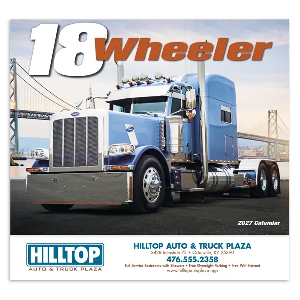 Products 18-Wheeler Wall Appointment Calendar - Stapled - Products 18-Wheeler Wall Appointment Calendar - Stapled - Image 6 of 31