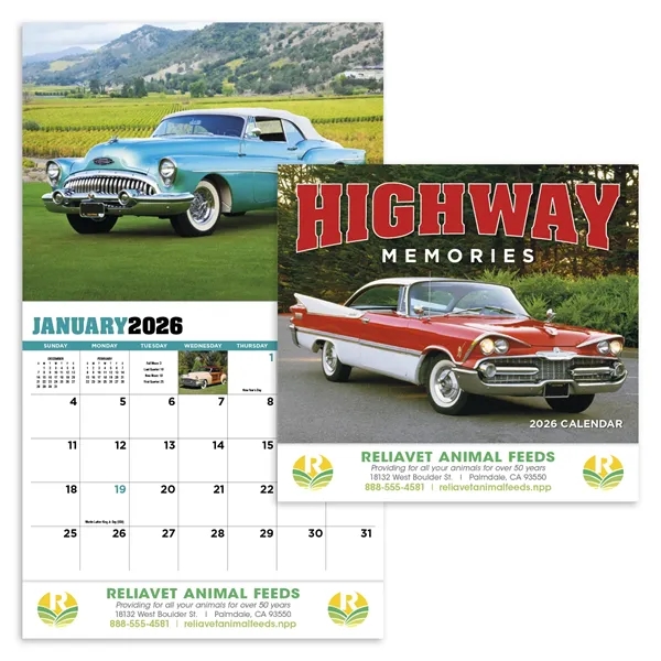 Products Highway Memories Appointment Calendar - Stapled - Products Highway Memories Appointment Calendar - Stapled - Image 0 of 31