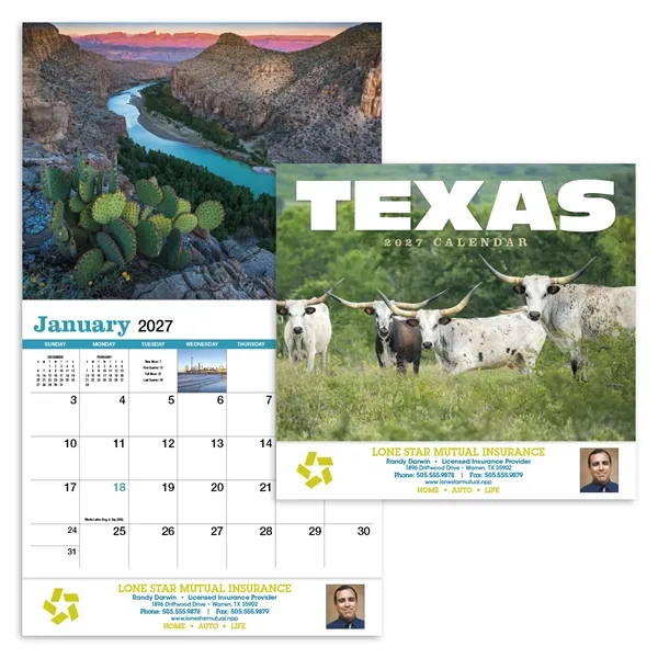Products Texas Appointment Calendar - Stapled - Products Texas Appointment Calendar - Stapled - Image 8 of 35