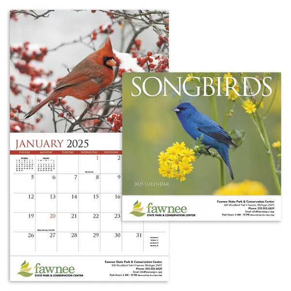 Products Songbirds Appointment Calendar - Stapled - Products Songbirds Appointment Calendar - Stapled - Image 0 of 35