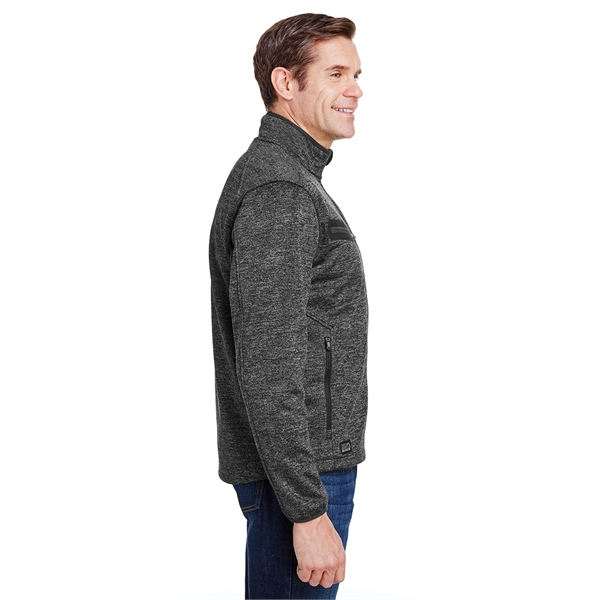 Dri Duck Atlas Bonded Melange Sweater Fleece Jacket - Dri Duck Atlas Bonded Melange Sweater Fleece Jacket - Image 1 of 4