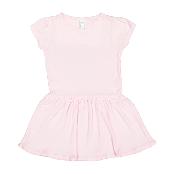 Rabbit Skins Toddler Baby Rib Dress - Rabbit Skins Toddler Baby Rib Dress - Image 6 of 14