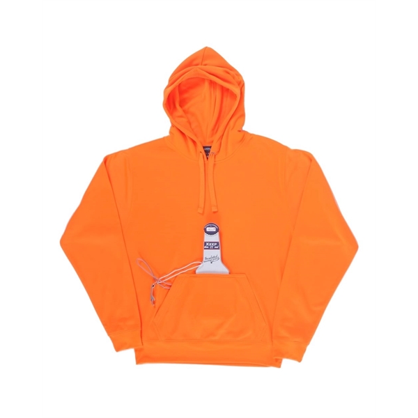 J. America Polyester Tailgate Hooded Sweatshirt - J. America Polyester Tailgate Hooded Sweatshirt - Image 12 of 14