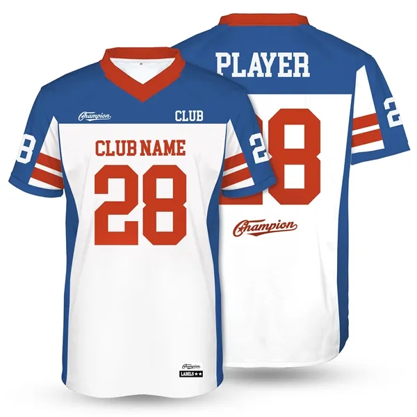 Men's Custom Performance Personalized Rugby Jersey - Men's Custom Performance Personalized Rugby Jersey - Image 2 of 8