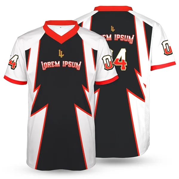 Men's Custom Performance Personalized Rugby Jersey - Men's Custom Performance Personalized Rugby Jersey - Image 3 of 8