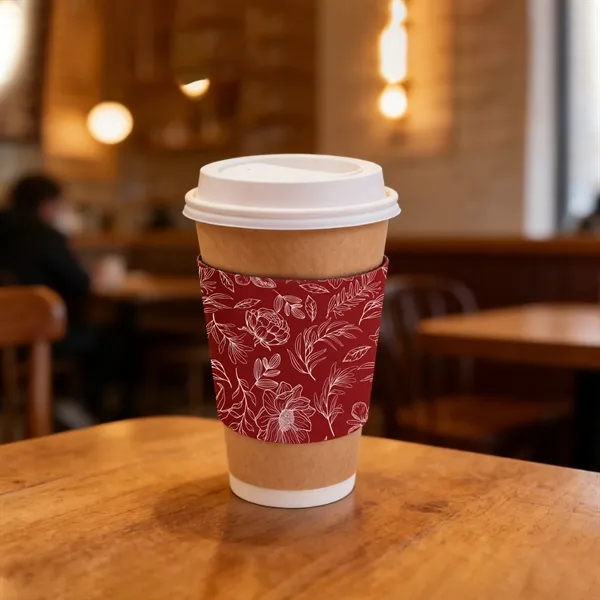 Reusable Insulated Neoprene Iced Coffee Sleeve - Reusable Insulated Neoprene Iced Coffee Sleeve - Image 4 of 4