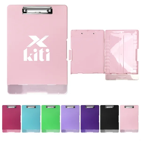 14.3" x 9.6" Plastic Clipboard with Storage High Capacity