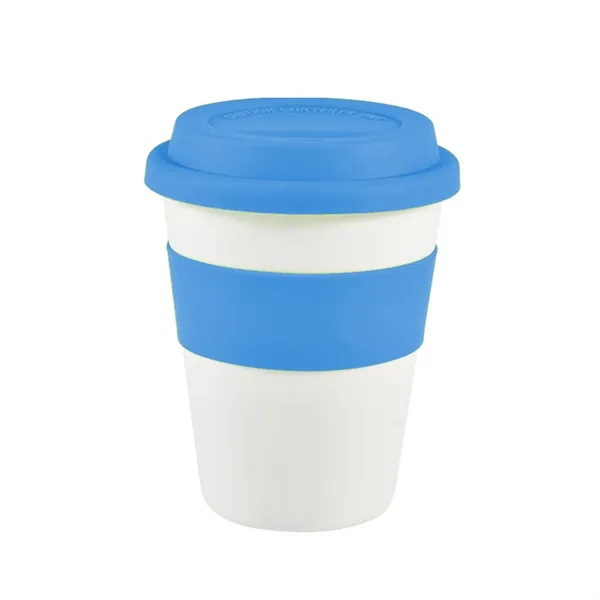 12 oz Coffee Mug with Silicone Lid and Insulated Band - 12 oz Coffee Mug with Silicone Lid and Insulated Band - Image 8 of 16