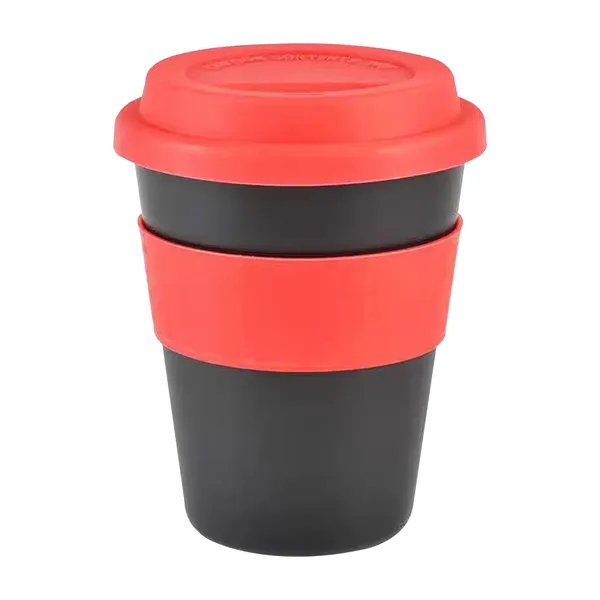 12 oz Coffee Mug with Silicone Lid and Insulated Band - 12 oz Coffee Mug with Silicone Lid and Insulated Band - Image 11 of 16