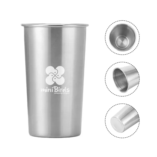 12 Oz Stainless Steel Water Coffee Mug Cup - 12 Oz Stainless Steel Water Coffee Mug Cup - Image 0 of 9